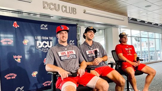 Coolbaugh: Red Sox star prospect trio Mayer, Anthony, Teel facing the pressure after promotion - and they’re OK with it taken at Polar Park  (Red Sox)